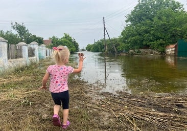 «La mejor ayuda que nos pueden dar es el final de la guerra»