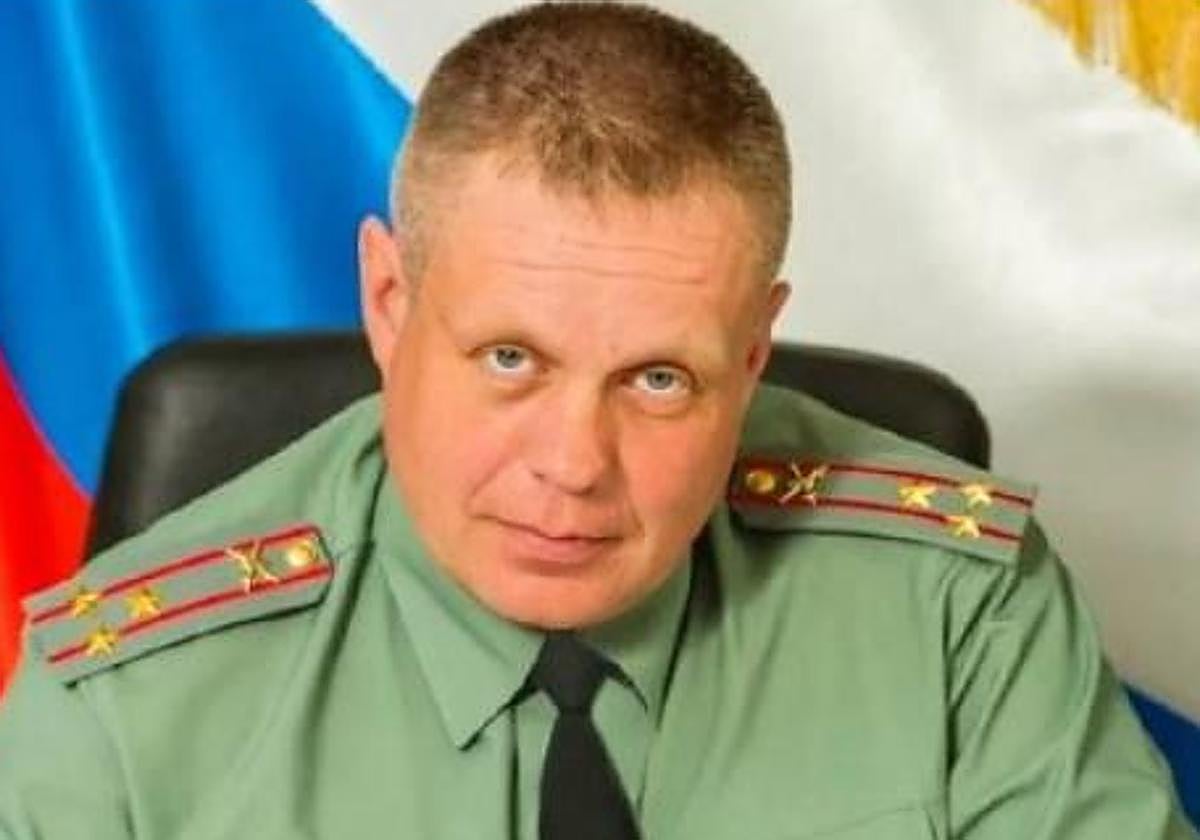 Sergei Goryachev, jefe del Estado Mayor del 35º Ejército de Rusia