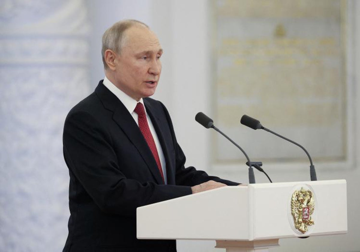 El presidente de Rusia, Vladiimir Putin