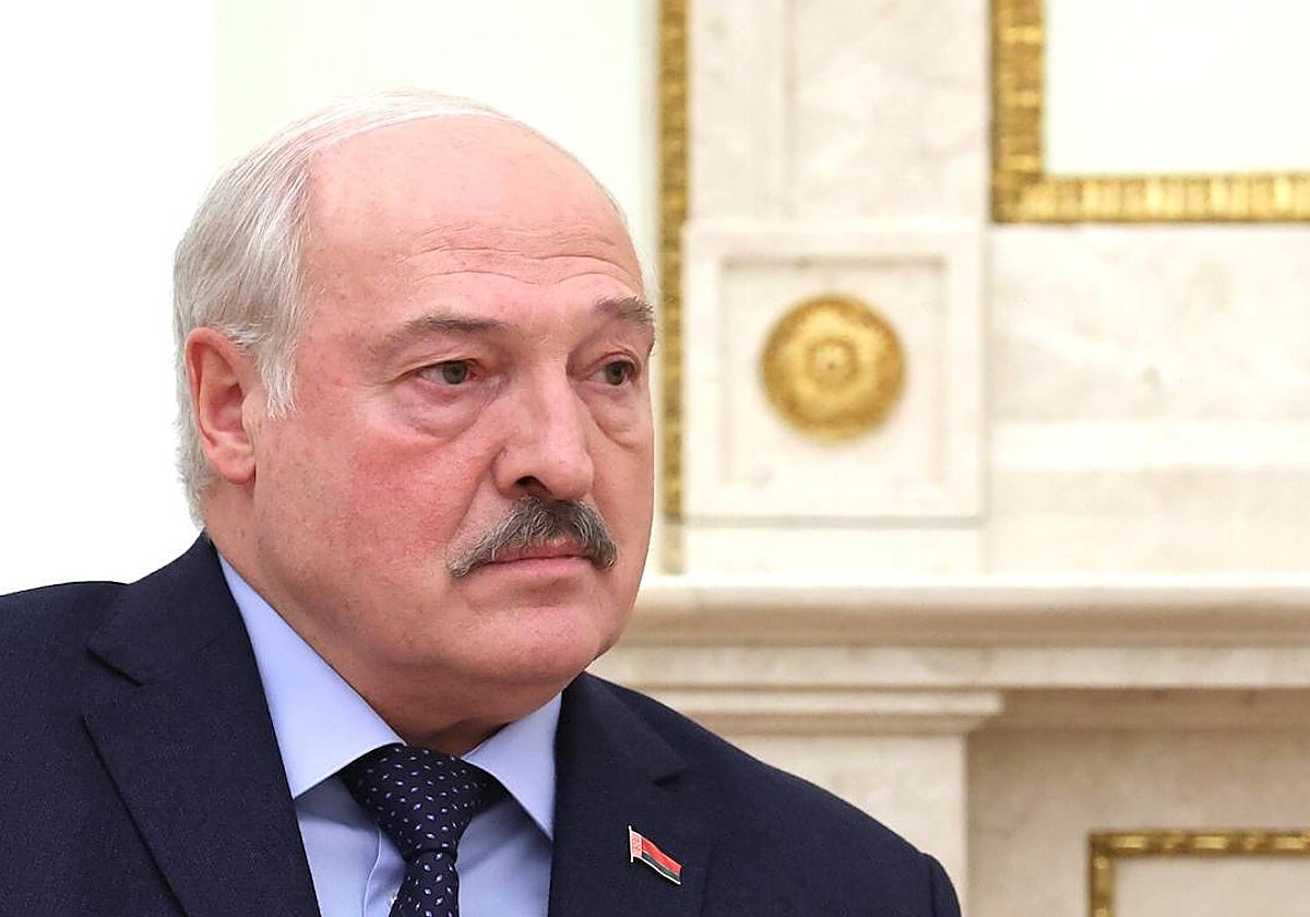 El presidente de Bielorrusia, Alexánder Lukashenko