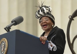 Muere Christine King Farris, hermana de Martin Luther King, a los 95 años