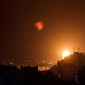 Israel bombardea en Gaza un presunto taller de fabricación de cohetes de Hamás