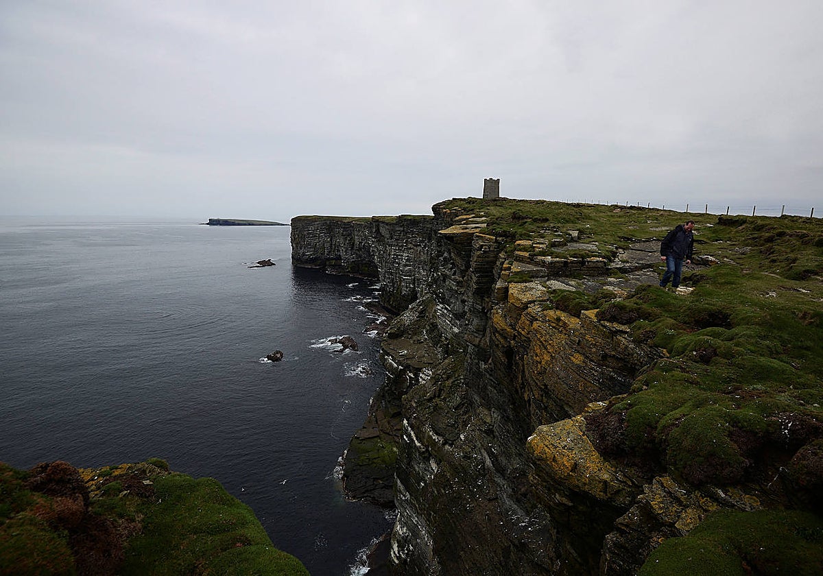 Islas Orkney, Escocia tomada de archivo