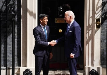 Biden expone a Sunak sus reticencias a la adhesión rápida de Ucrania a la OTAN