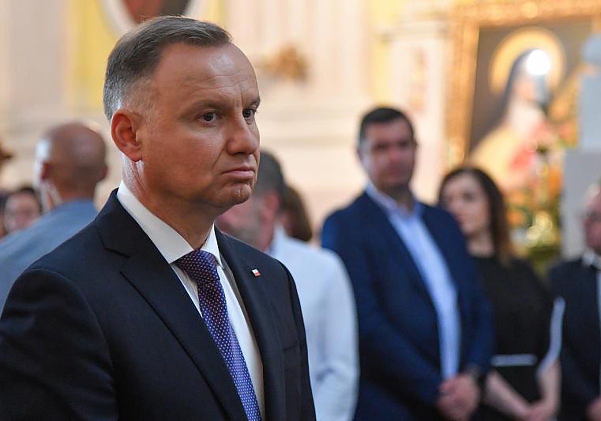 El presidente polaco, Andrzej Duda