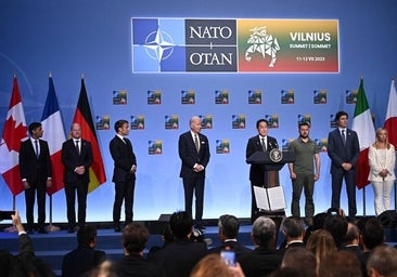 El G-7 se compromete a largo plazo a ofrecer ayuda financiera y militar a Ucrania