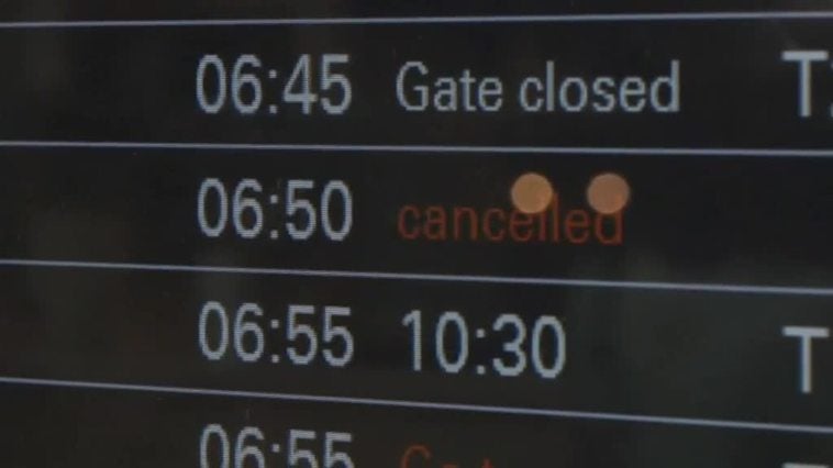 Caos en los aeropuertos de Alemania