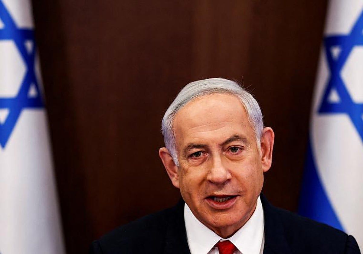 El primer ministro de Israel, Benjamin Netanyahu