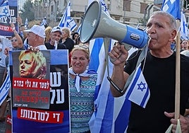 Las protestas masivas no frenan la reforma de la justicia en Israel