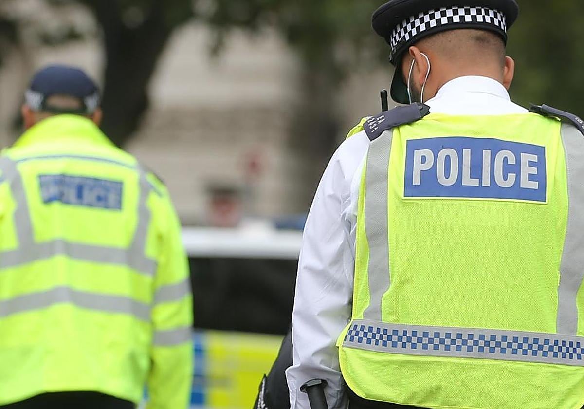 Imagen de archivo de la Policía británica