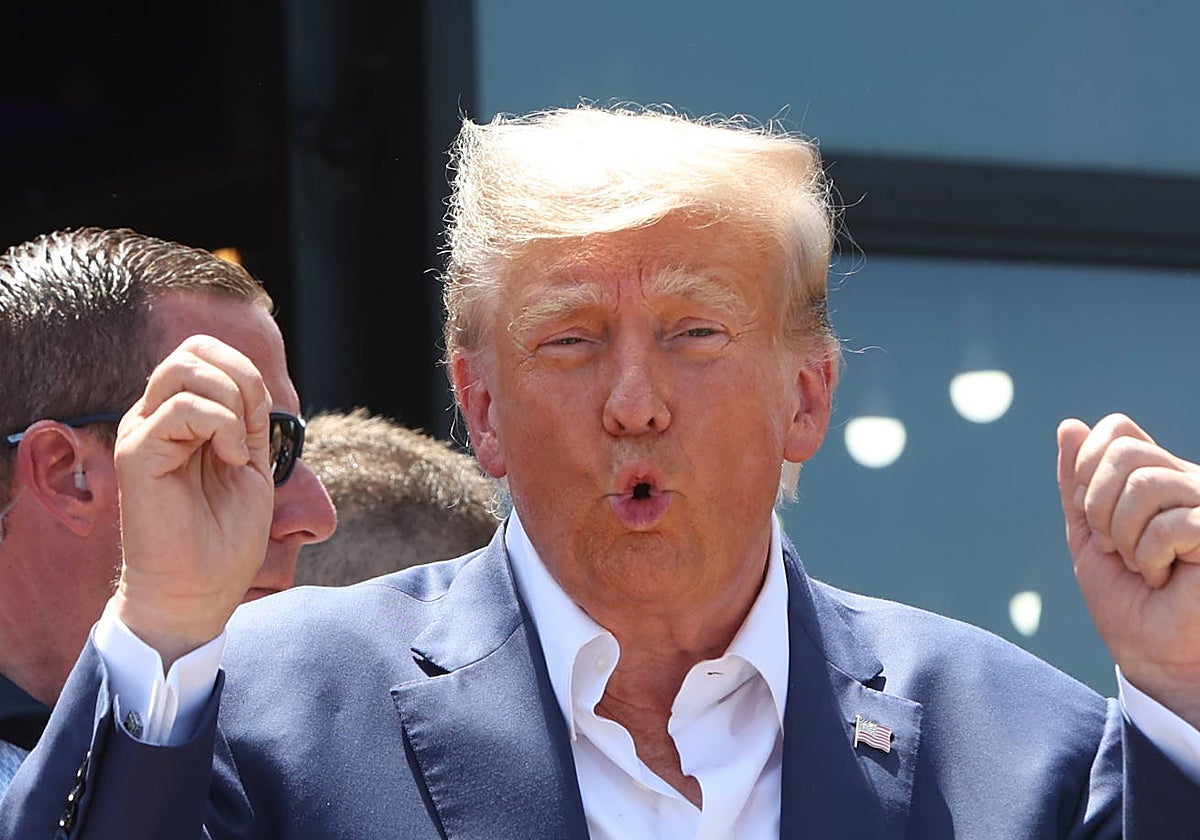 El expresidente de Estados Unidos Donald Trump