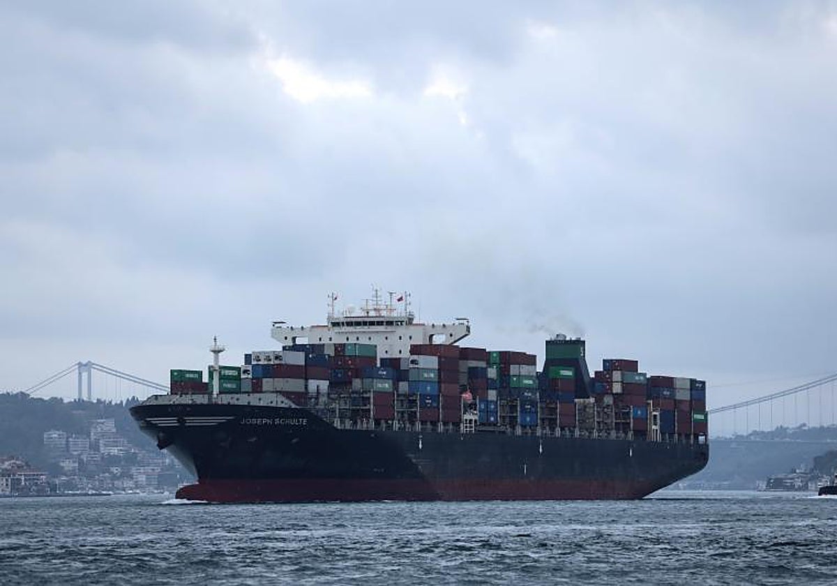 El carguero Joseph Schulte