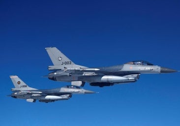 Luz verde de Estados Unidos para que Dinamarca y Holanda entreguen F-16 a Ucrania