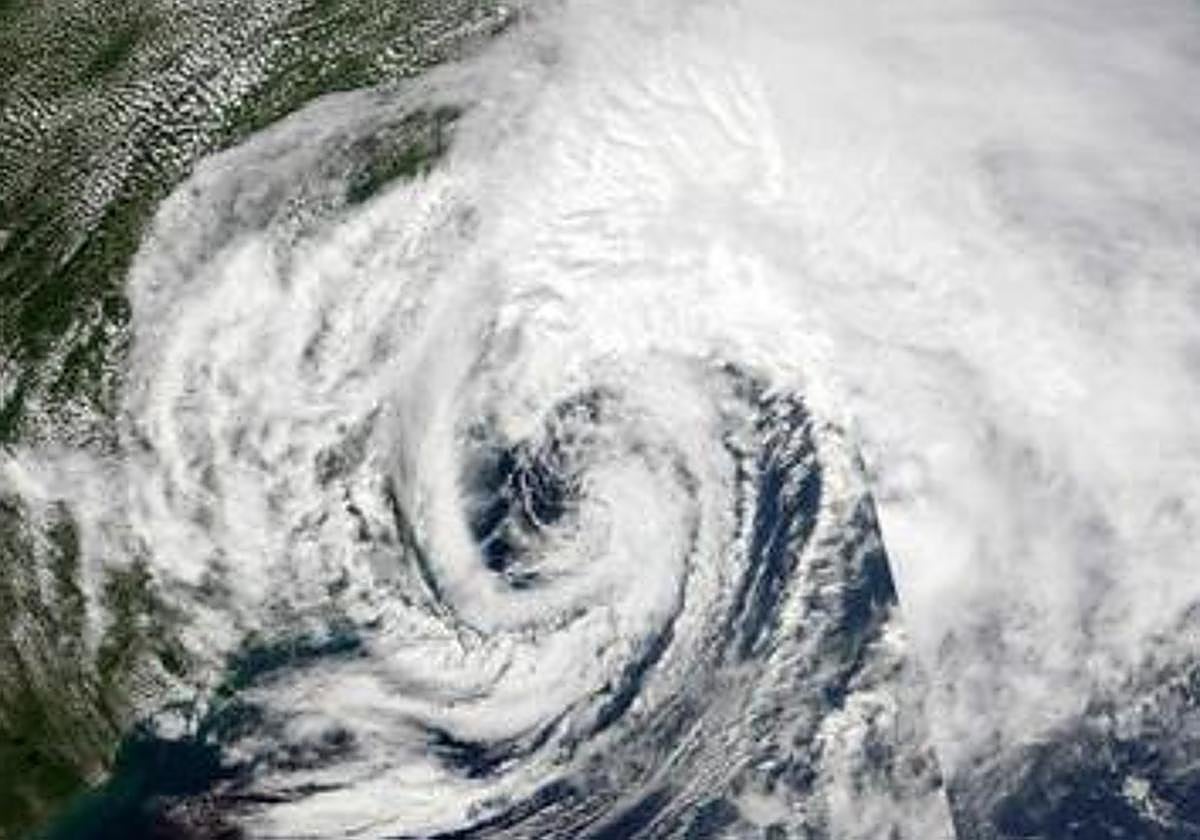 Imagen de archivo de un ciclón.