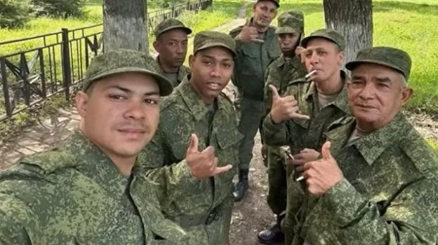 Un grupo de cubanos en Ucrania contratados por Rusia