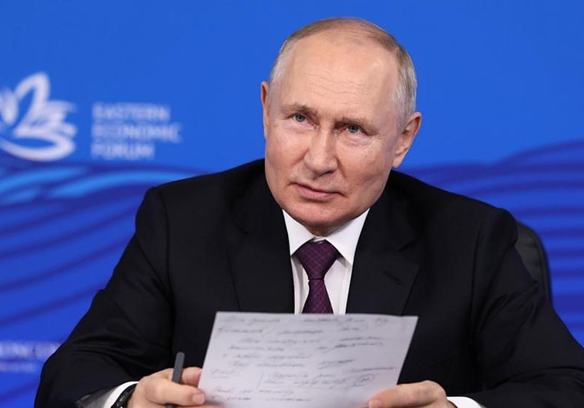 El presidente ruso, Vladímir Putin