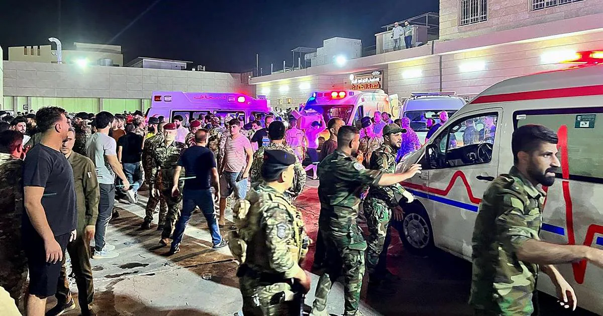 Al menos 115 muertos y más de 150 heridos por el incendio en una boda en  Irak