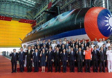 Taiwán presenta su primer submarino 'Narwhal' para hacer frente a la «asimetría» con China