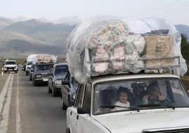 Armenia confirma más de 100.000 desplazados forzados desde Nagorno Karabaj, un 70% de la población