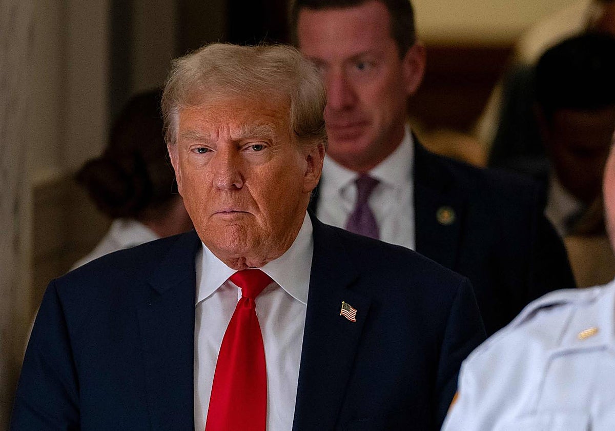 El expresidente de Estados Unidos, Donald Trump