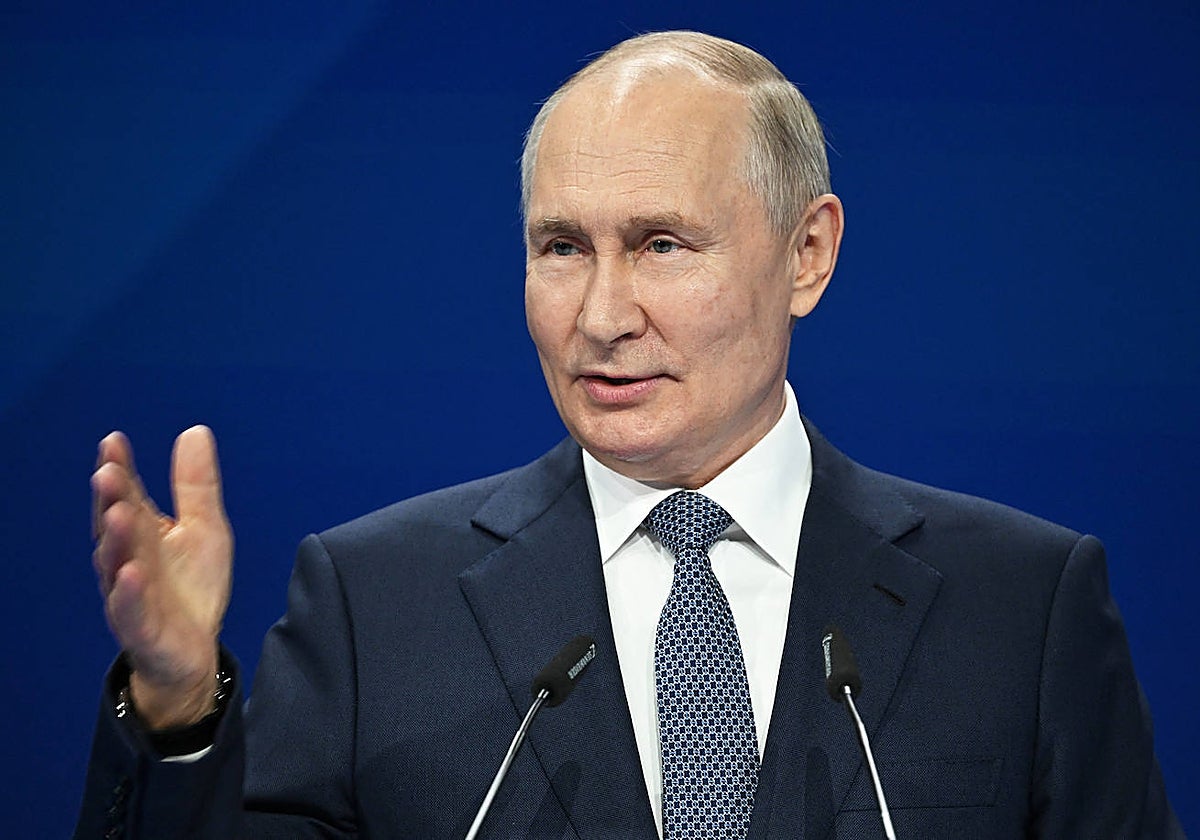 El presidente ruso, Vladímir Putin