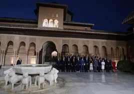 Velada en la Alhambra tras un día histórico