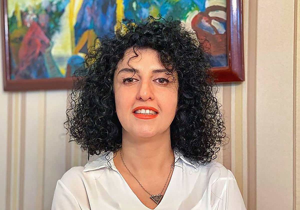 La activista iraní Narges Mohammadi