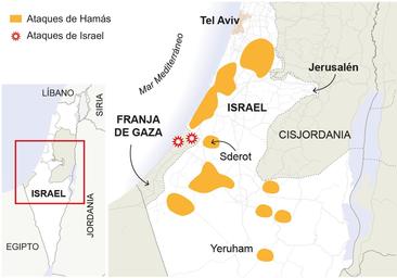Más de 2.500 cohetes y terroristas infiltrados: ¿Qué está pasando en Israel y Gaza?