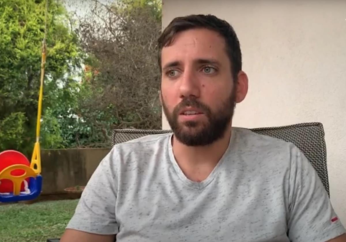 Gal Raz, superviviente del Festival Nova, en el sur de Israel