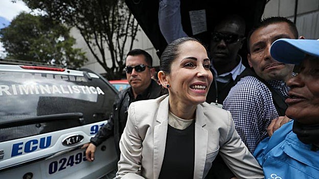 lLa candidata correísta Luisa González