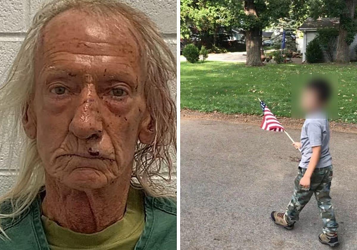 Joseph M. Czuba, el presunto asesino del niño palestino de 6 años en Illinois (EE.UU.), a la derecha