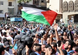 Protestas en Egipto en víspera de la cumbre de paz sobre Gaza que se celebra en El Cairo