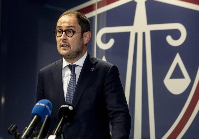 El ministro de Justicia belga, Vincent Van Quickenborne