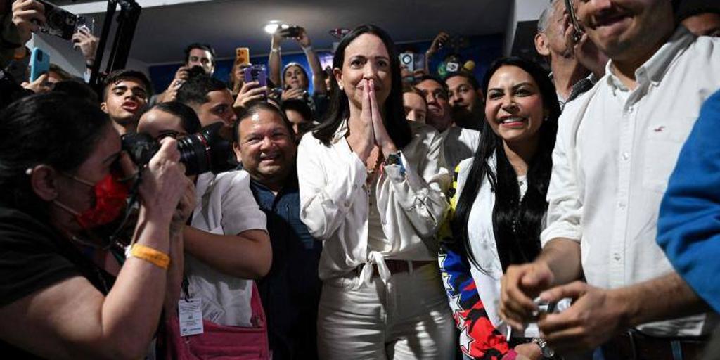 La Oposición Venezolana Elige A Machado Como Su Candidata «unitaria ...