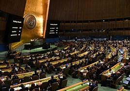 La ONU da una victoria simbólica a Palestina con una resolución no vinculante para una «tregua humanitaria»