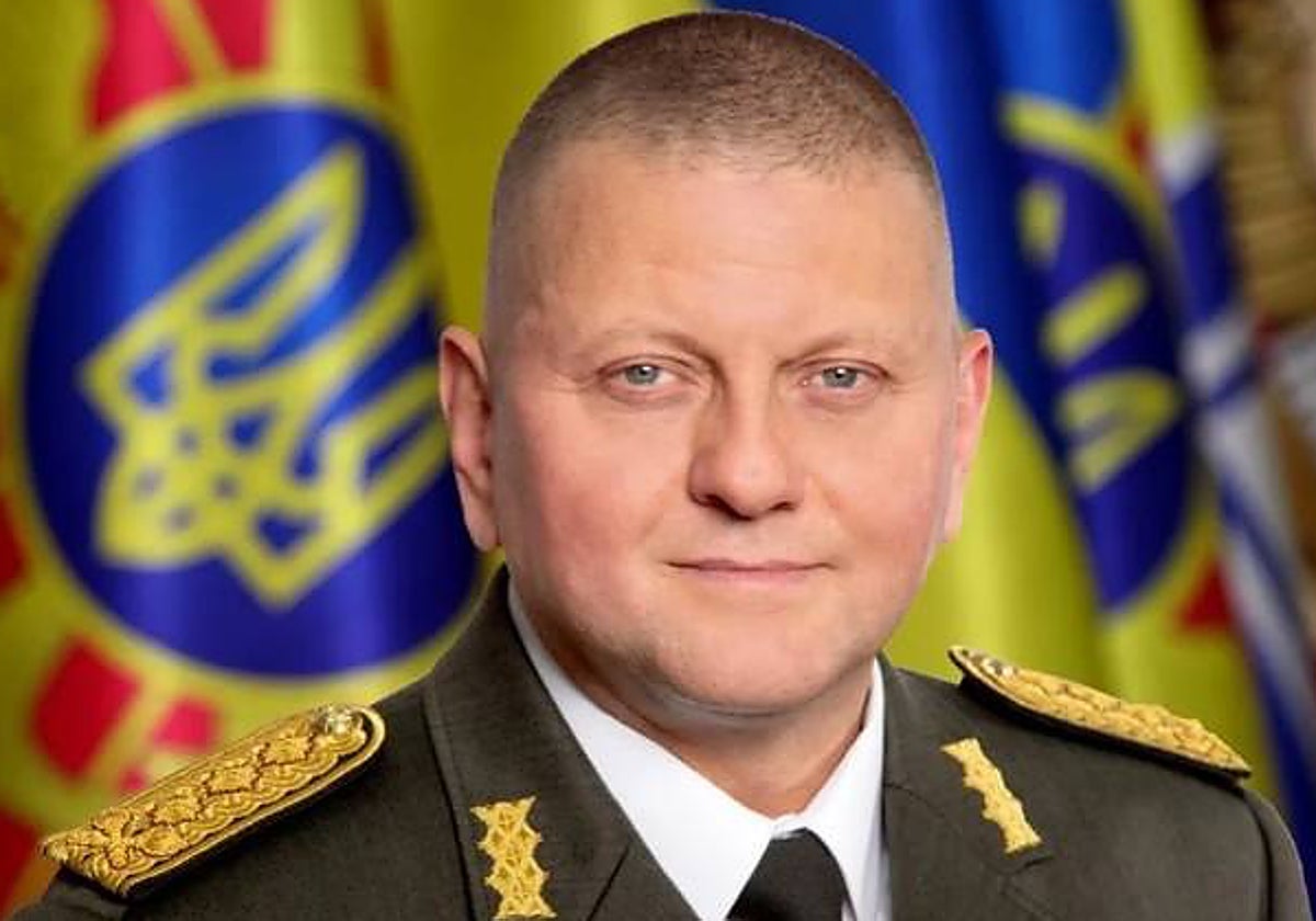 El general y comandante en jefe Valeriy Zaluzhny