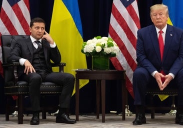 Zelenski no está seguro de que Trump apoye a Ucrania si es reelegido y lo invita a visitar Kiev