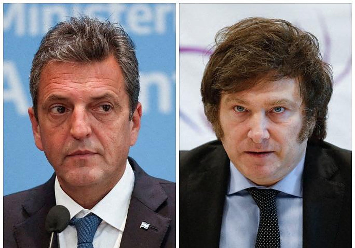 Cara a cara entre Massa y Milei