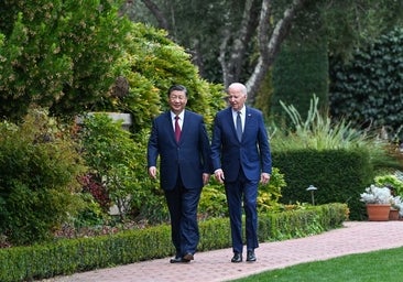 Biden y Xi: algunos acuerdos, muchos desacuerdos, un resbalón y dos osos panda