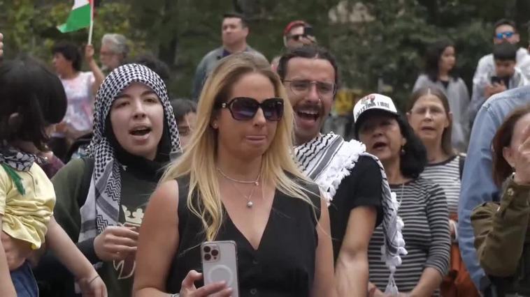 Chile grita contra "el asesinato" de menores en Gaza: "¡Con los niños, no!"