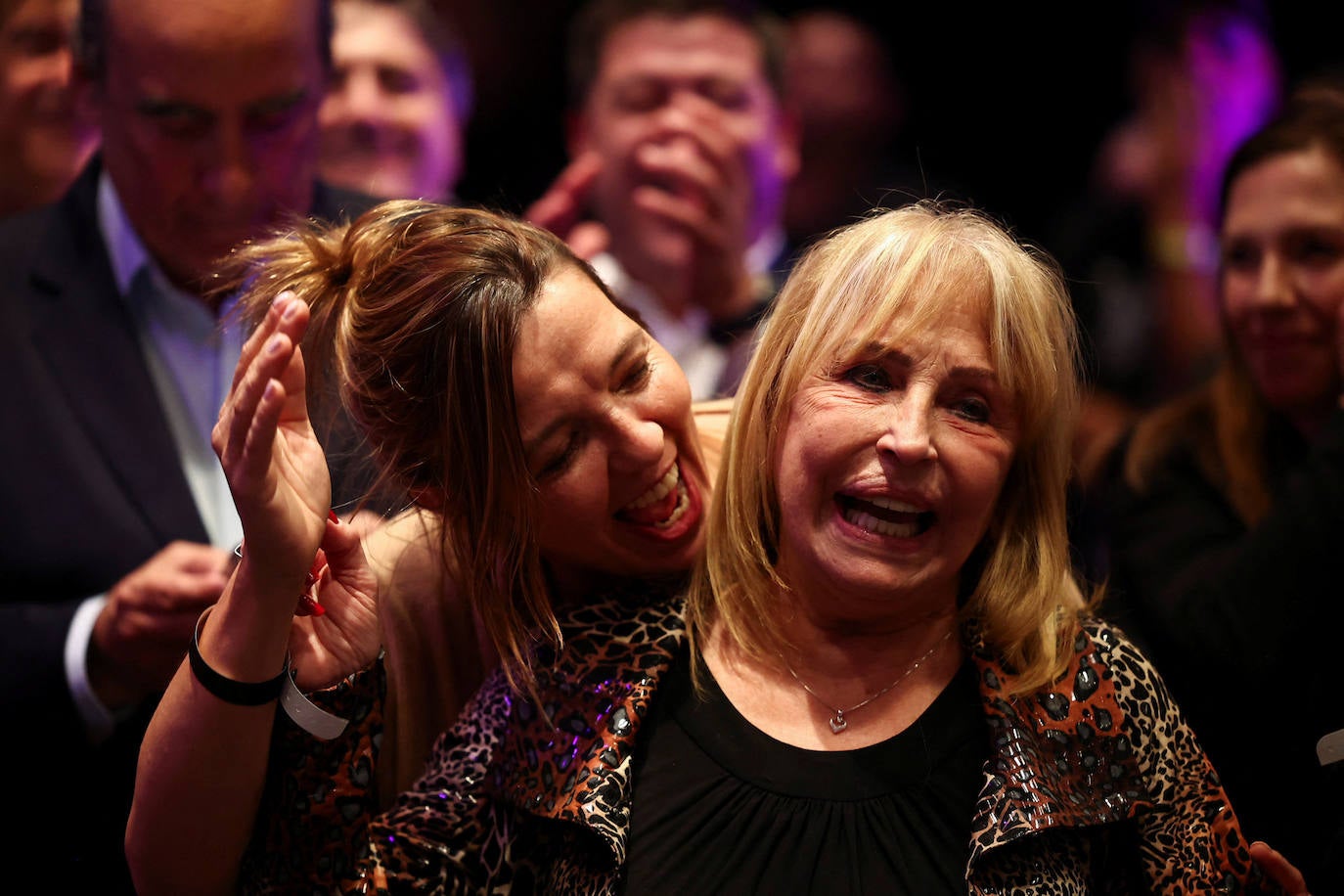 La madre del presidente electo, Alicia