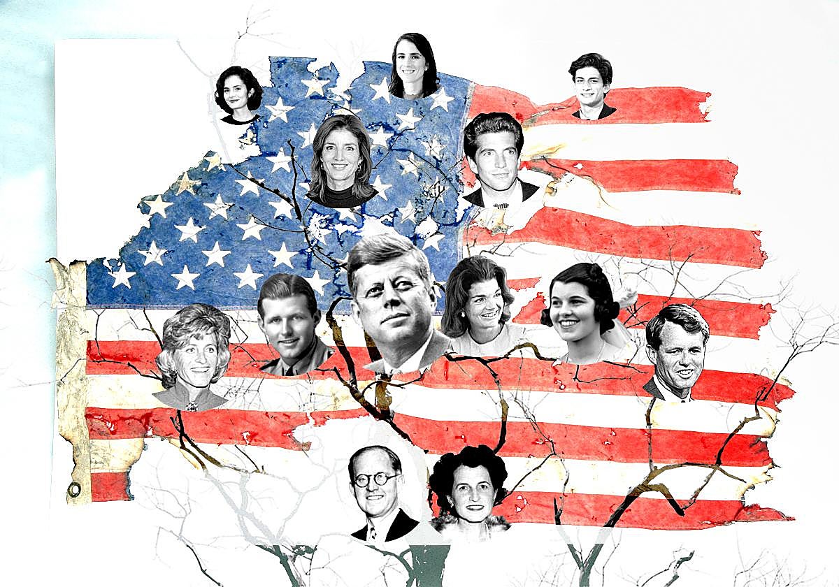 El árbol genealógico de la saga Kennedy