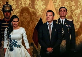 El presidente de Ecuador decreta enviar de manera «indefinida» a Israel a su vicepresidenta, para velar por la paz