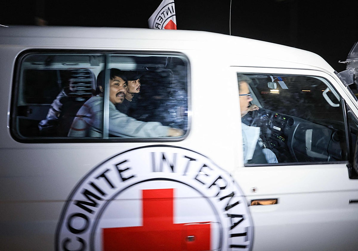 Uno de los rehenes tailandeses es liberado por Hamás