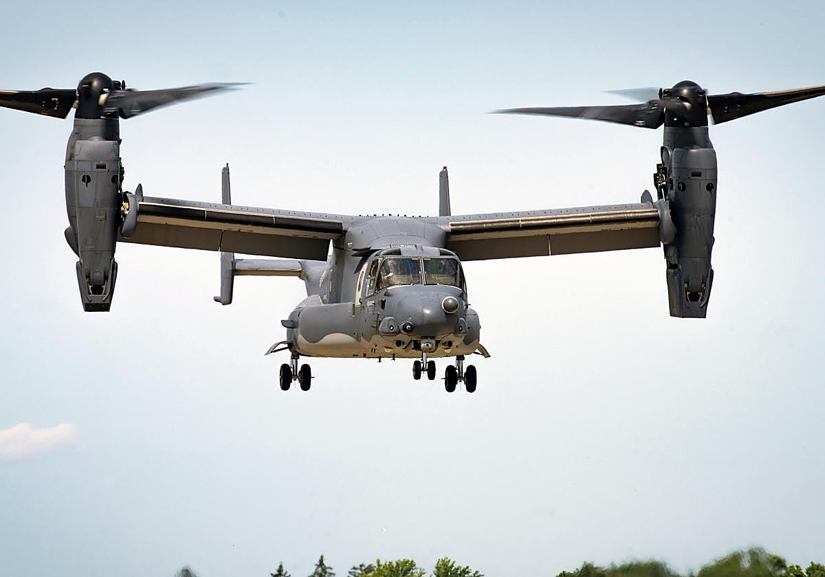 Avión Osprey en una imagen de archivo