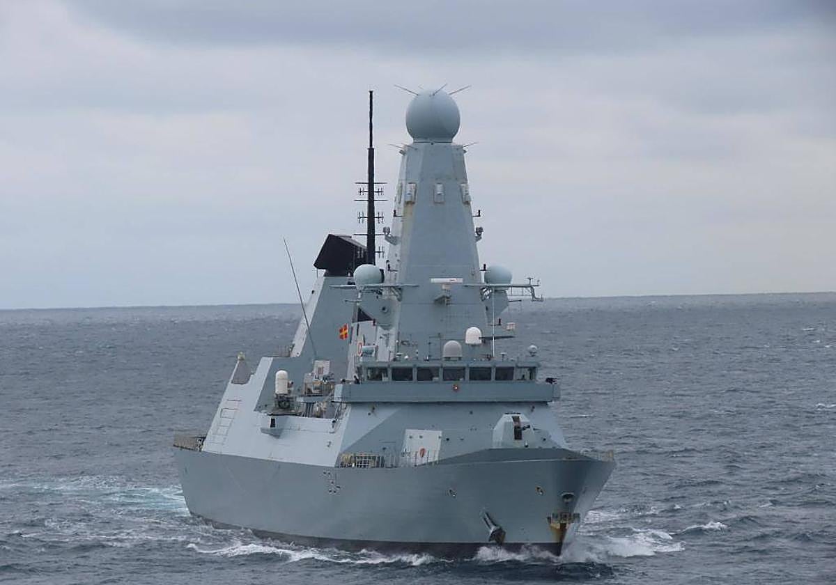 Imagen del 'HMS Diamond'