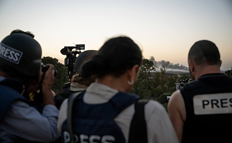 Imagen principal - Sderot, un mirador con vistas al horror de Gaza