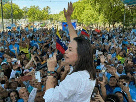 15 horas con María Corina Machado: la ruta para ganar a Maduro