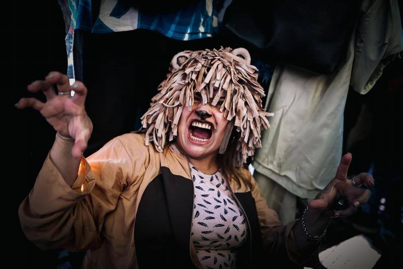 Simpatizantes de Milei en el día de la toma de posesión