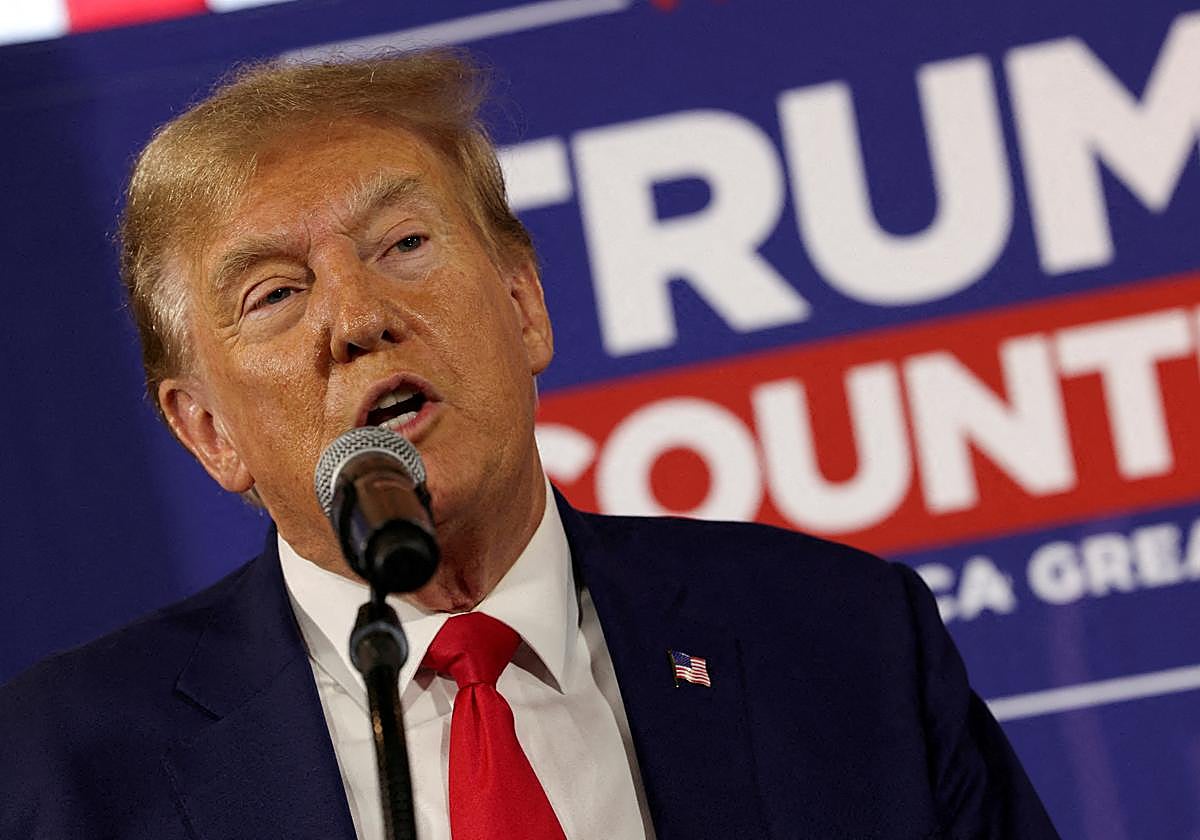 El expresidente de EE.UU. Donald Trump.